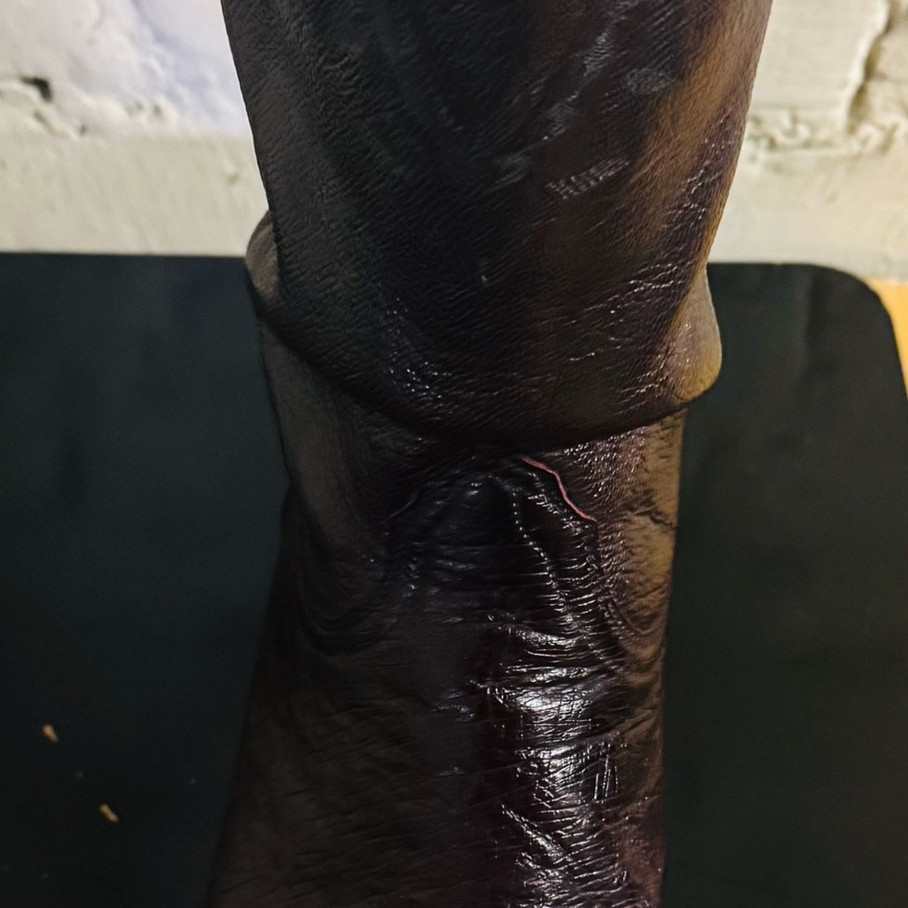 Men's Brown Leather Boots - Picture 4 of 13